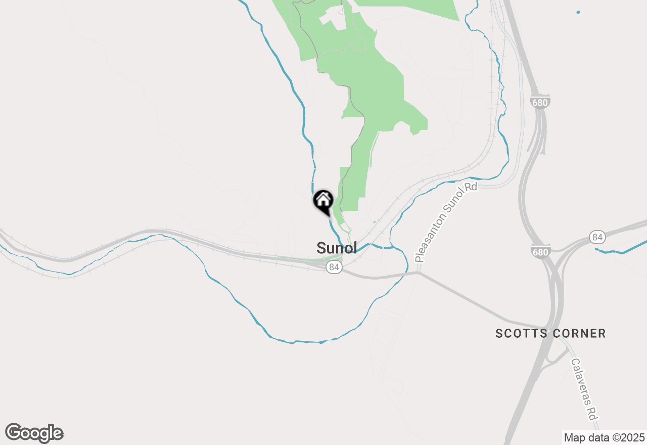 Map of 126 Kilkare Rd, Sunol, CA 94586