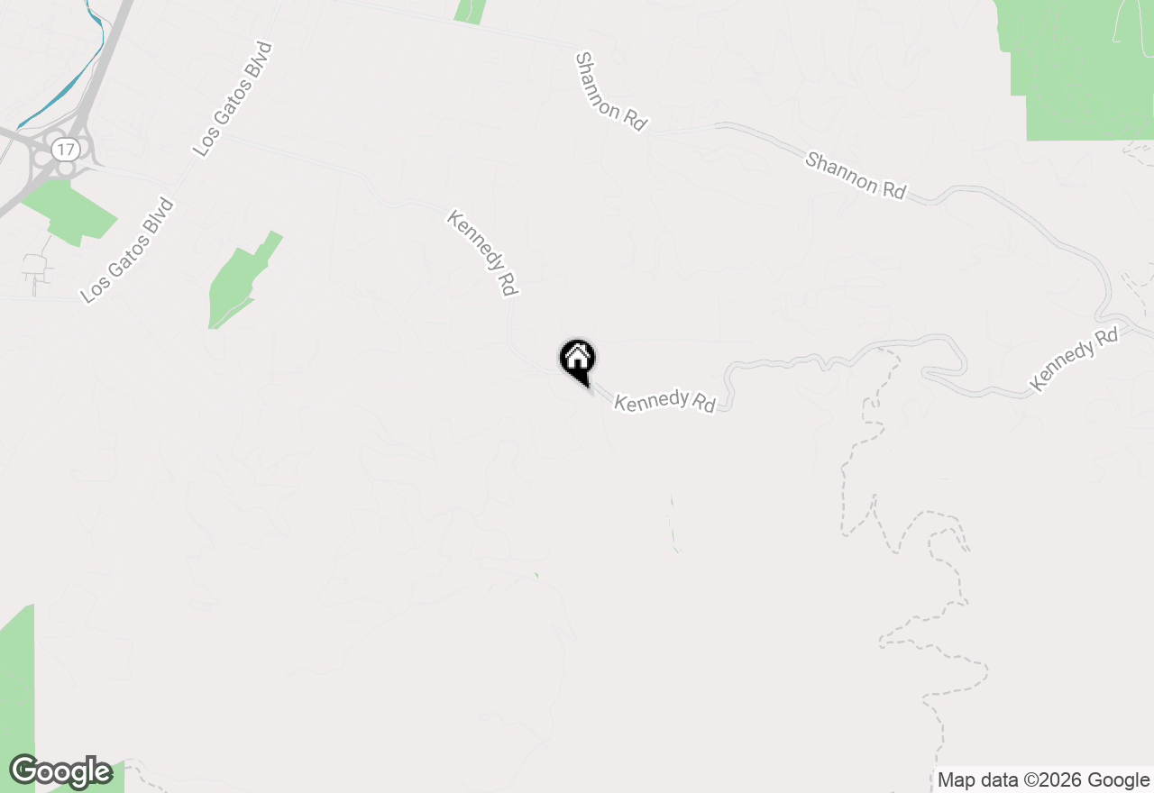 Map of 108 Teresita Way, Los Gatos, CA 95032