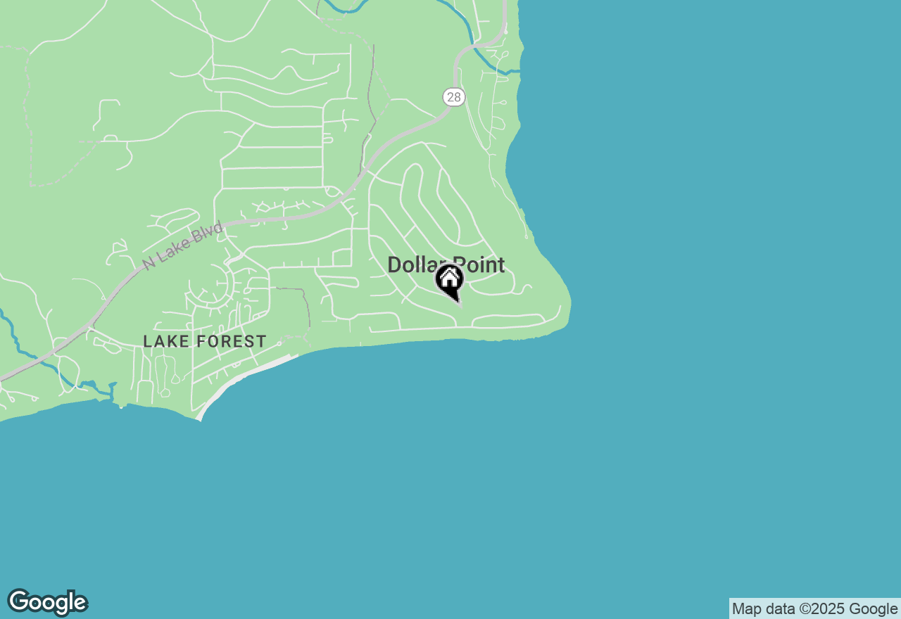 Map of 20 Observation Drive, Tahoe City, CA 96145