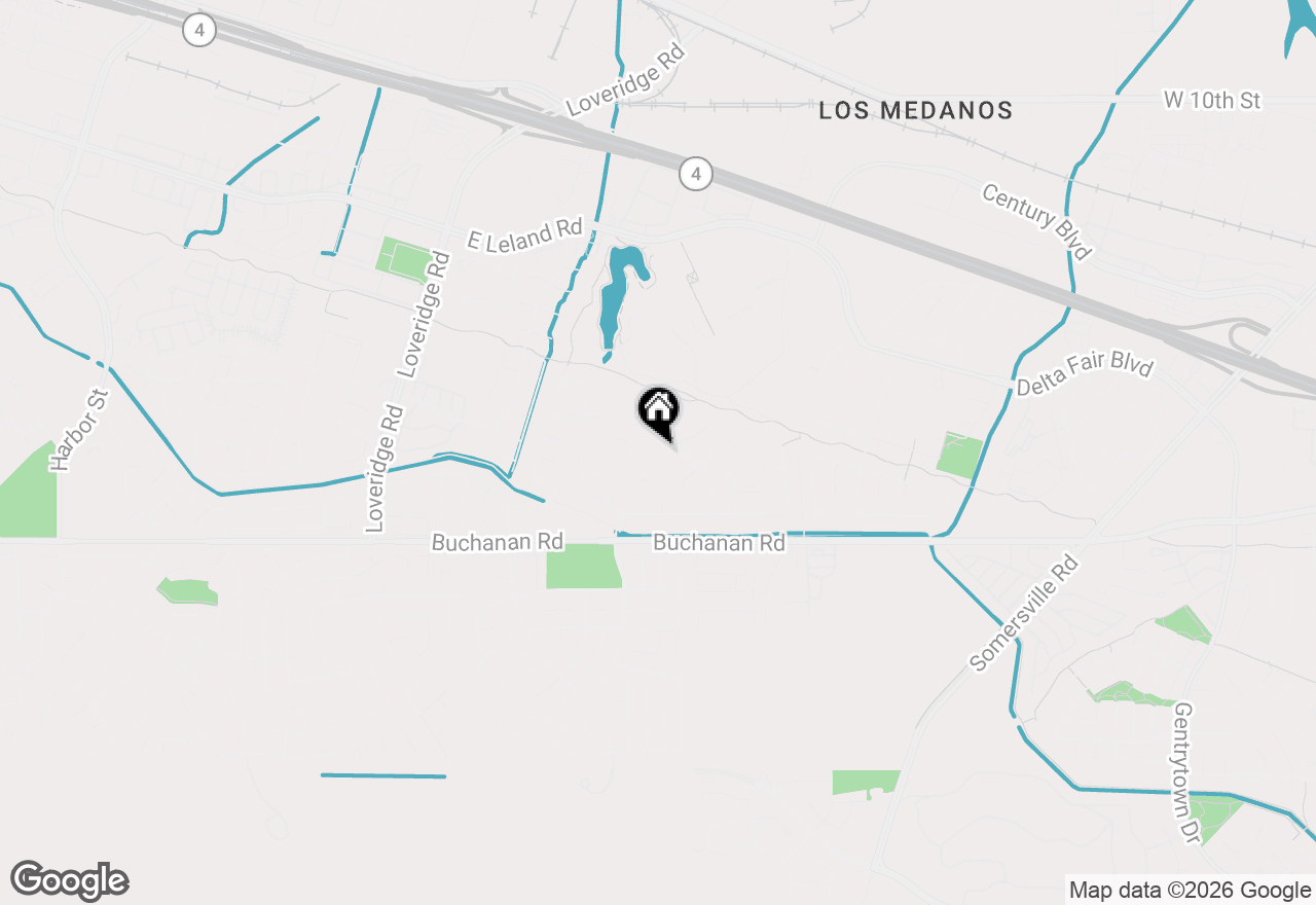 Map of 1617 Greenridge Dr, Pittsburg, CA 94565