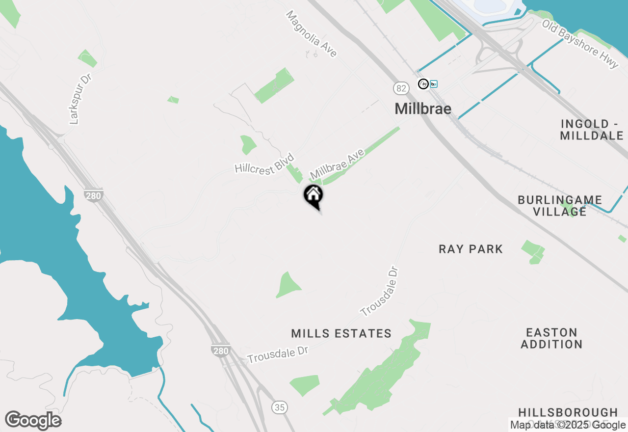 Map of 209 Castenada Dr, Millbrae, CA 94030