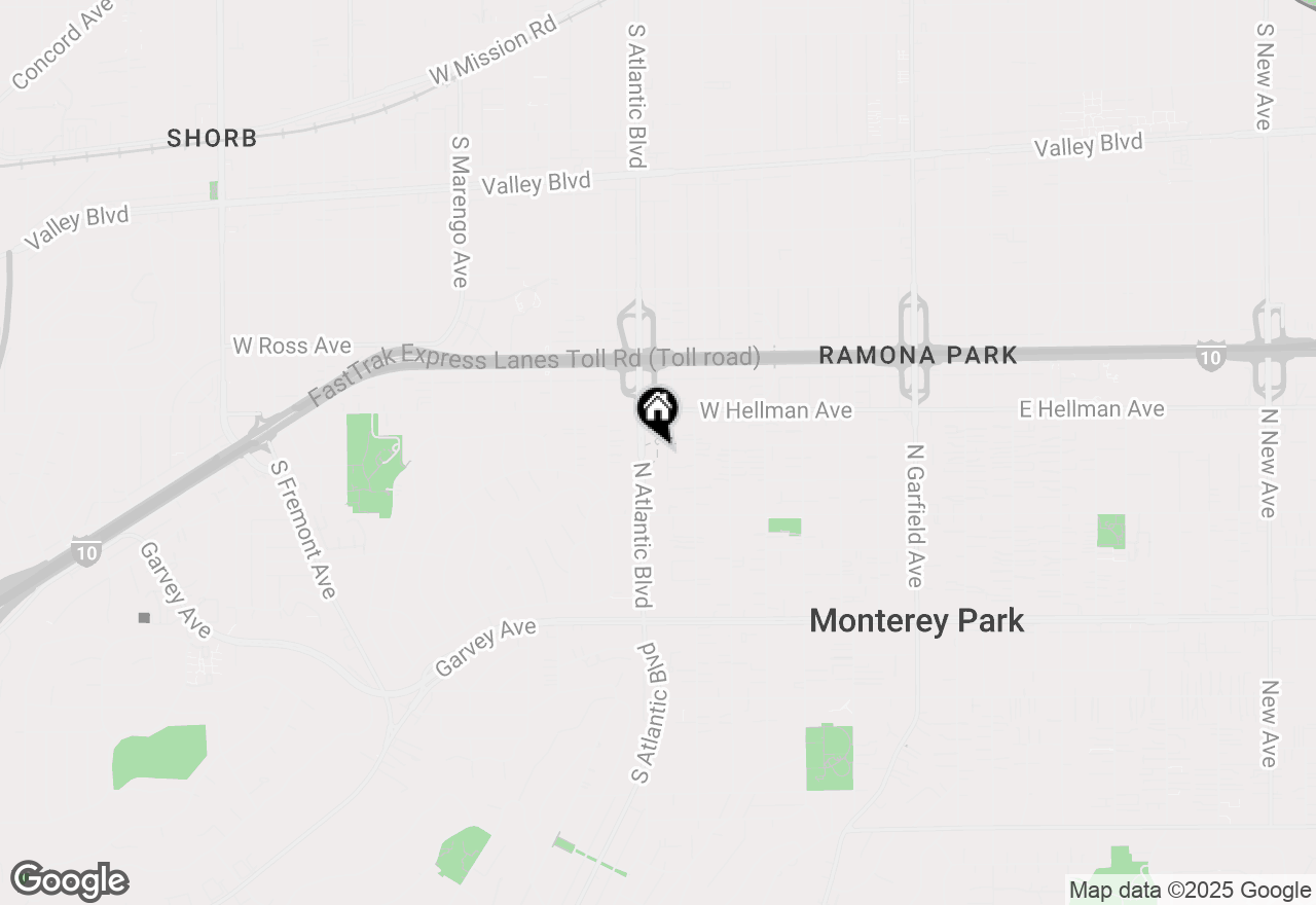 Map of 500 N Atlantic Boulevard #149, Monterey Park, CA 91754