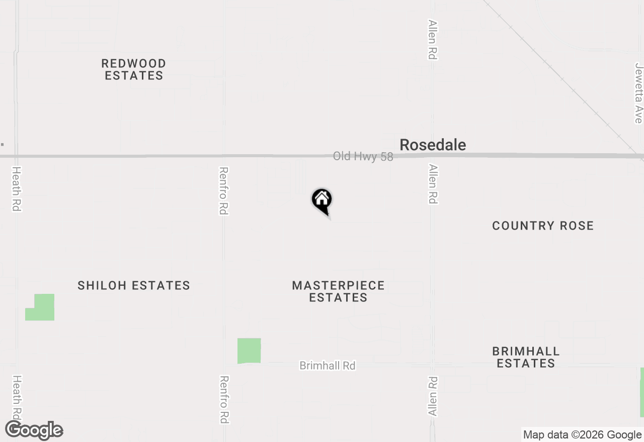 Map of 2119 Jenkins Road, Bakersfield, CA 93314