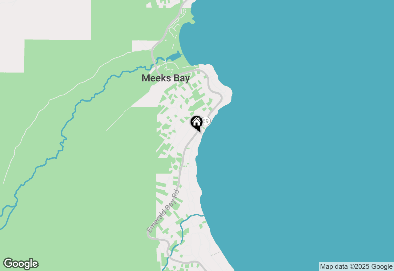 Map of 8458 Meeks Bay Avenue, Tahoma, CA 96142
