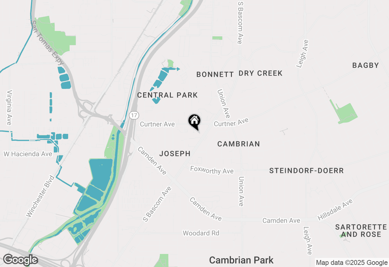 Map of 2748 Montavo Place, Campbell, CA 95008