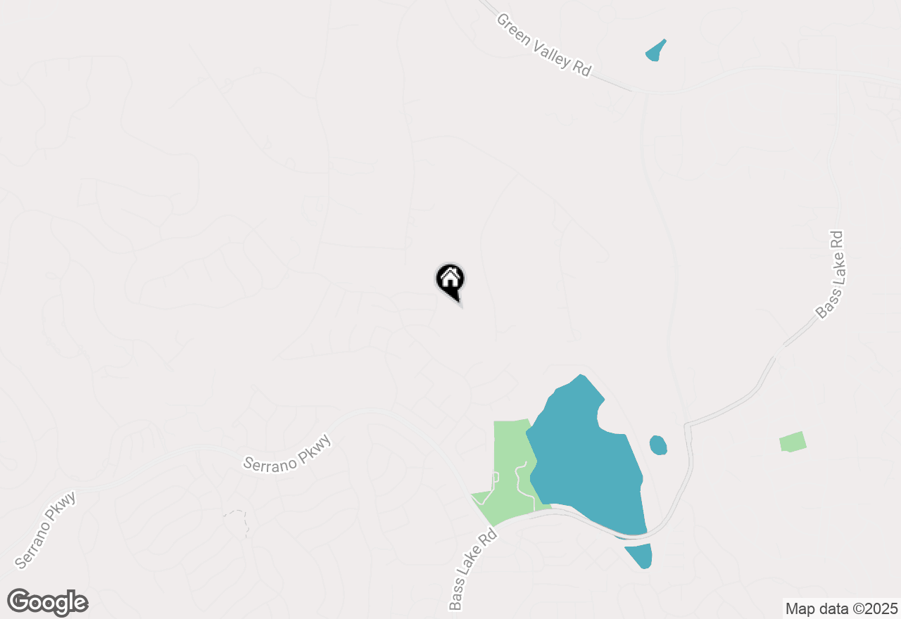 Map of 353 El Greco Court, El Dorado Hills, CA 95762