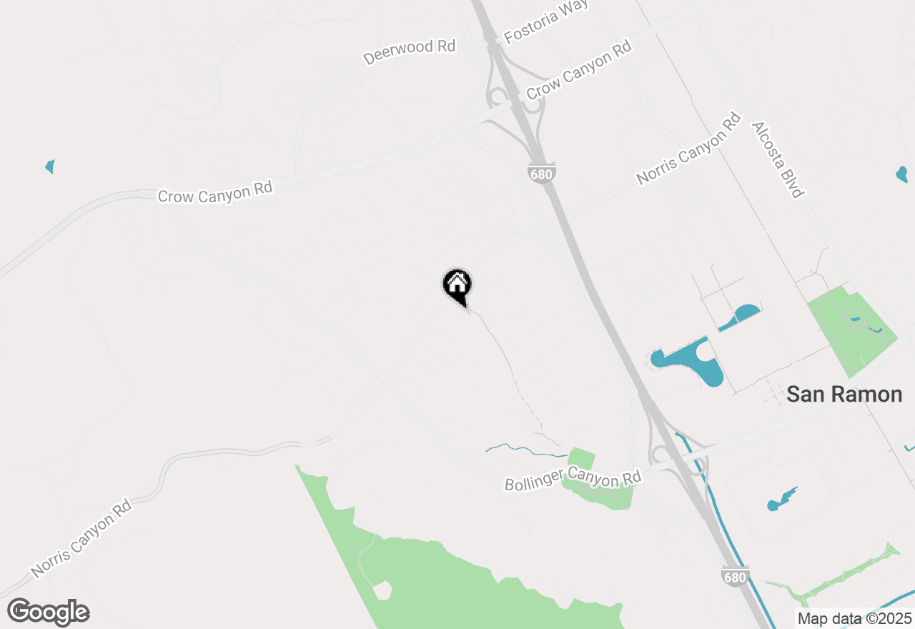 Map of 600 Guaymas Ct, San Ramon, CA 94583
