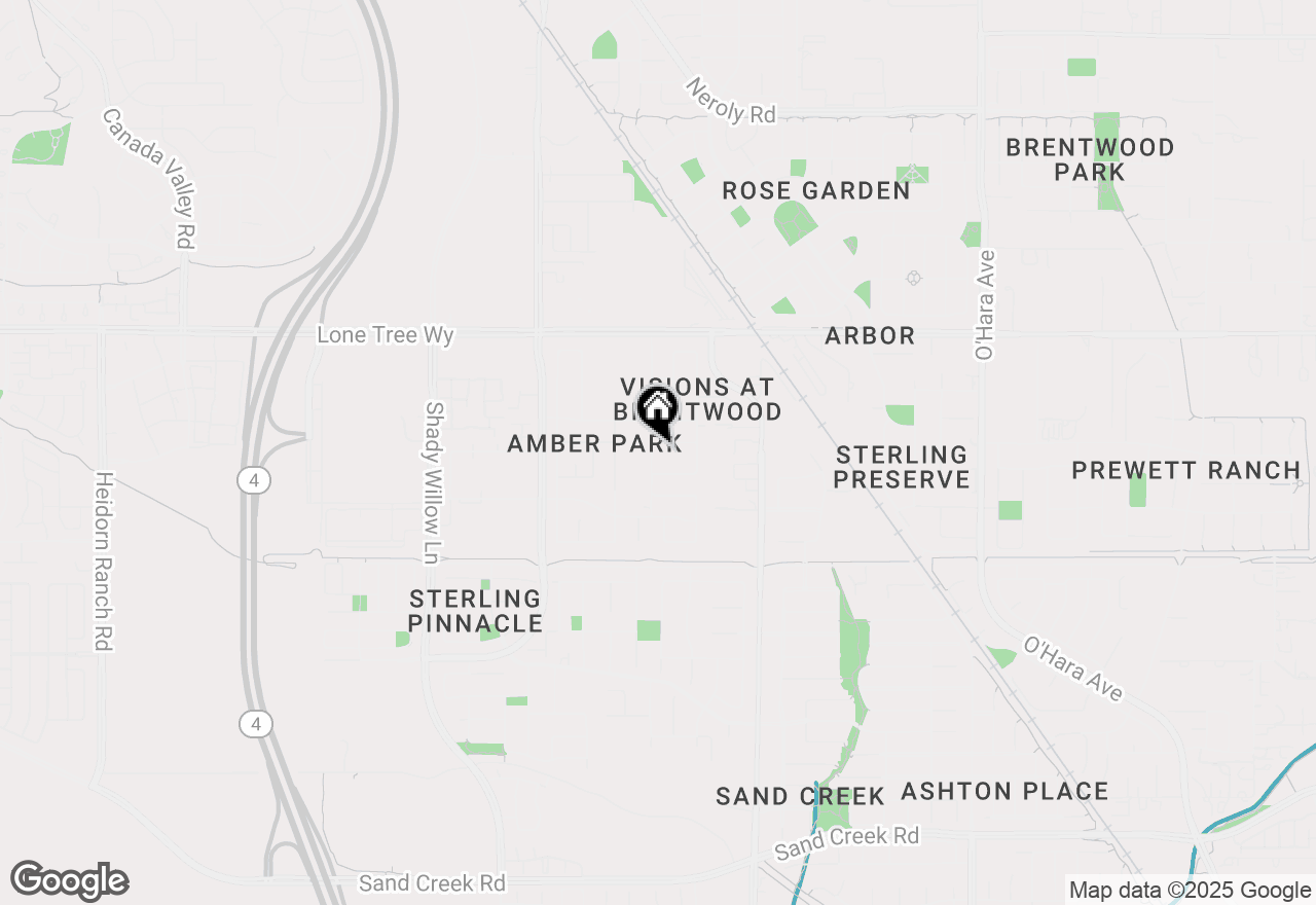 Map of 2332 Windy Springs Ln, Brentwood, CA 94513