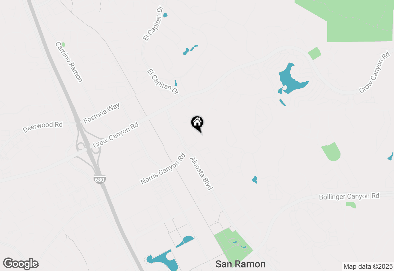Map of 302 Norris Canyon Ter, San Ramon, CA 94583