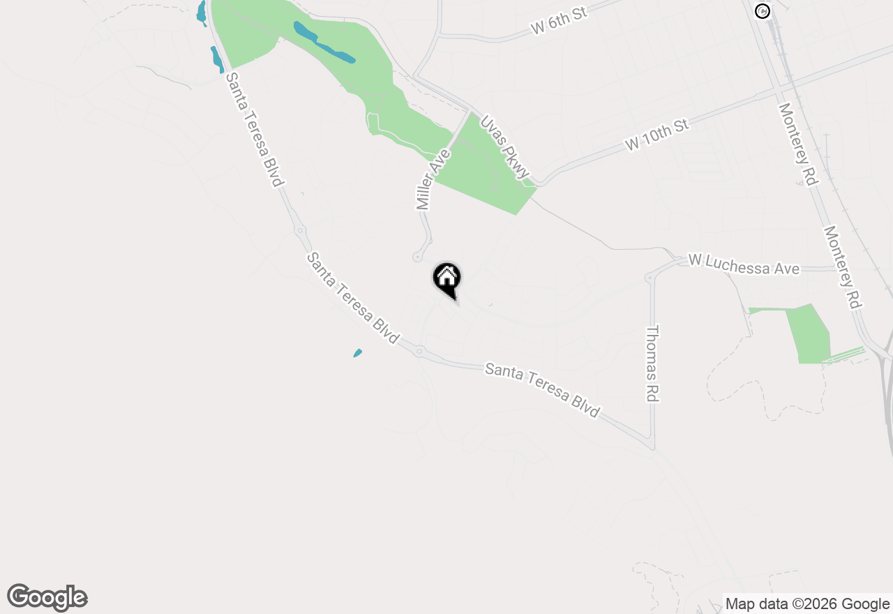 Map of 1320 Qualteri Way, Gilroy, CA 95020