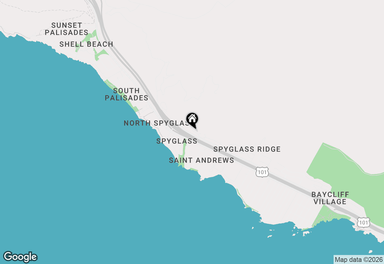 Map of 2733 Barcelona Street, Pismo Beach, CA 93449