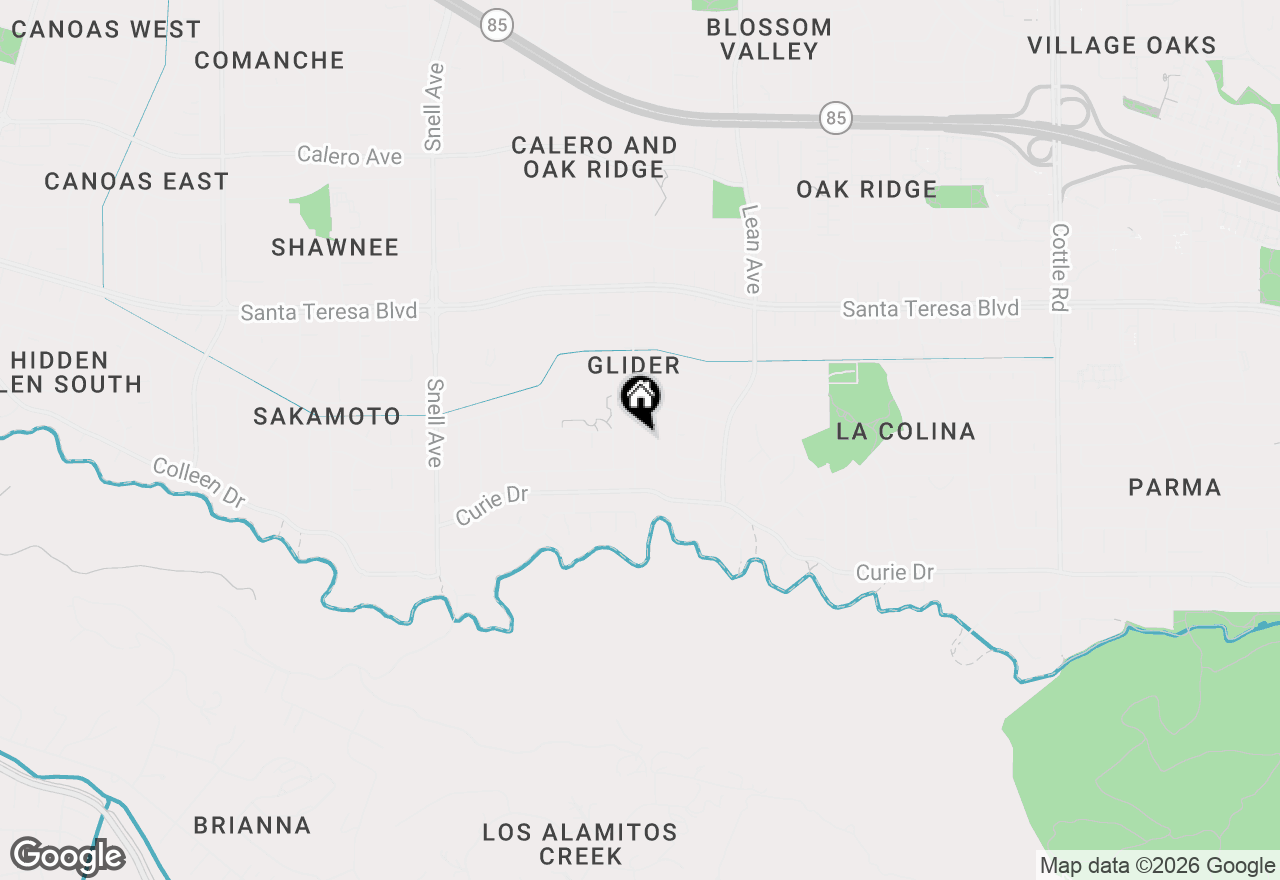 Map of 6212 Dunn Avenue, San Jose, CA 95123