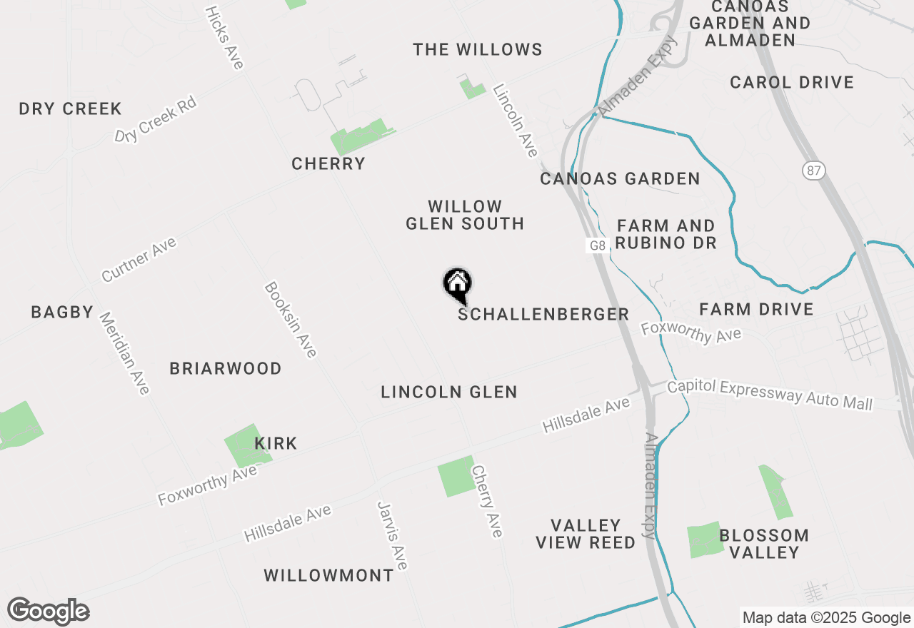 Map of 2723 Westgate, San Jose, CA 95125