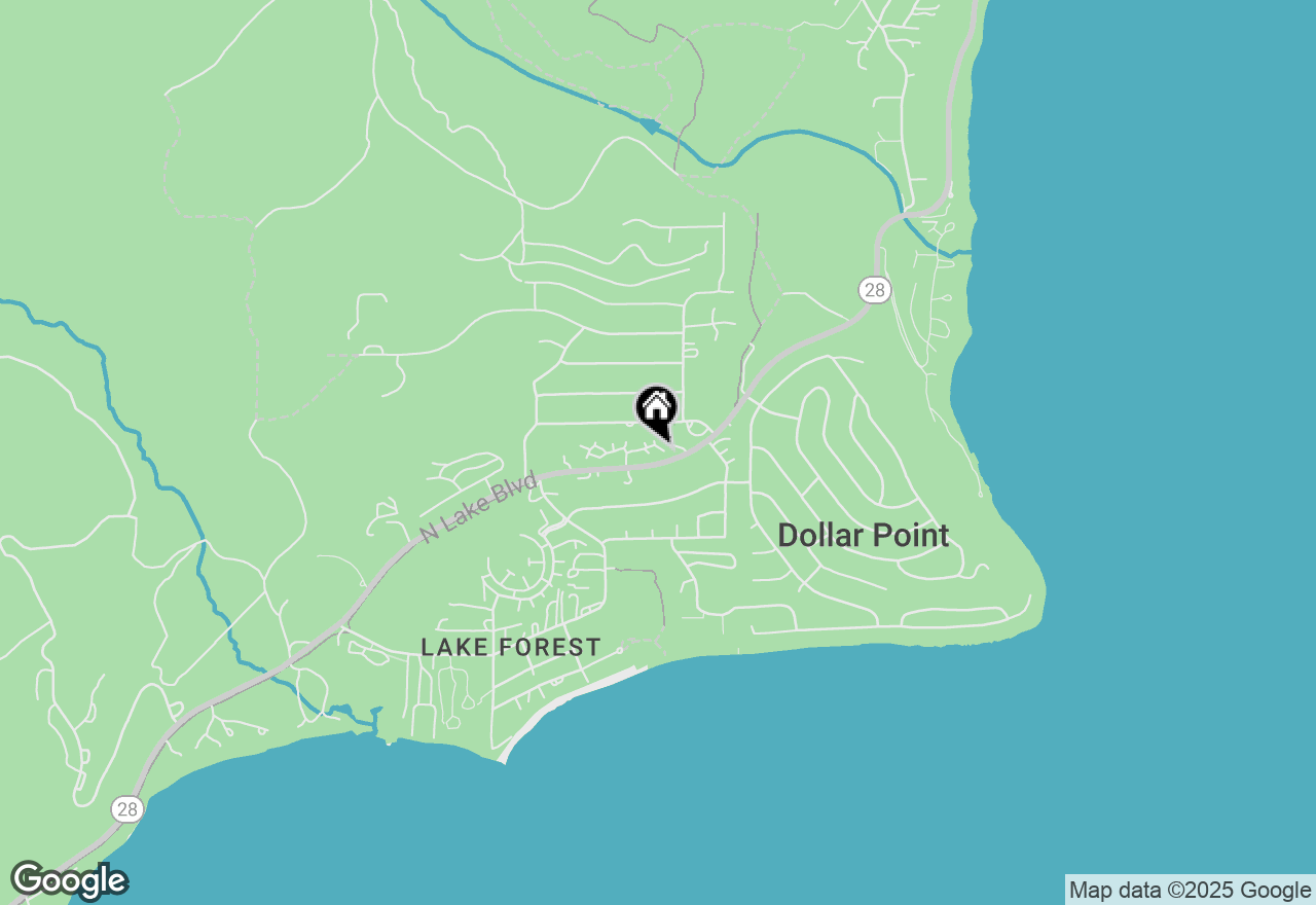 Map of 3115 North Lake Boulevard #33, Tahoe City, CA 96145