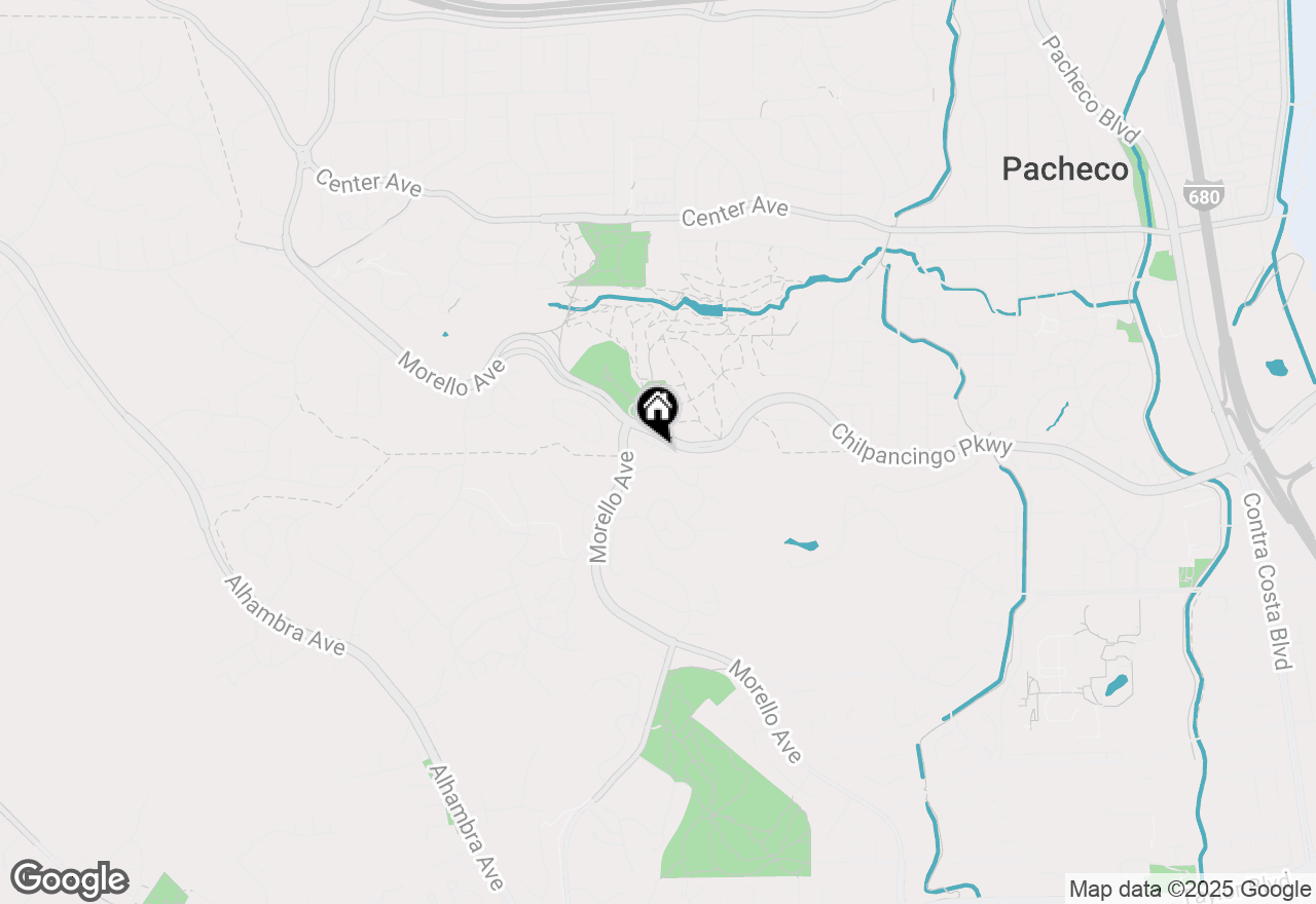 Map of 2105 Lost Lake Pl, Martinez, CA 94553