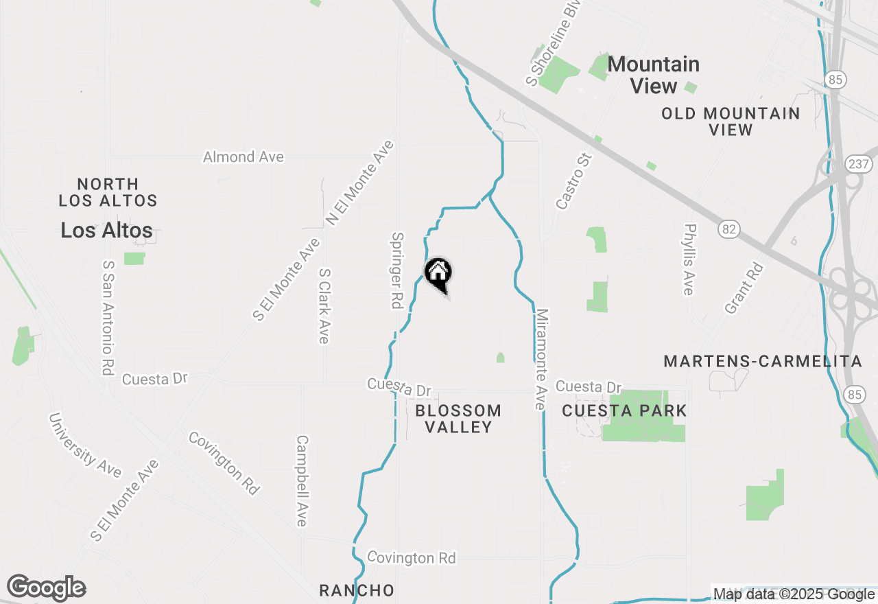 Map of 771 Sunshine Drive, Los Altos, CA 94024