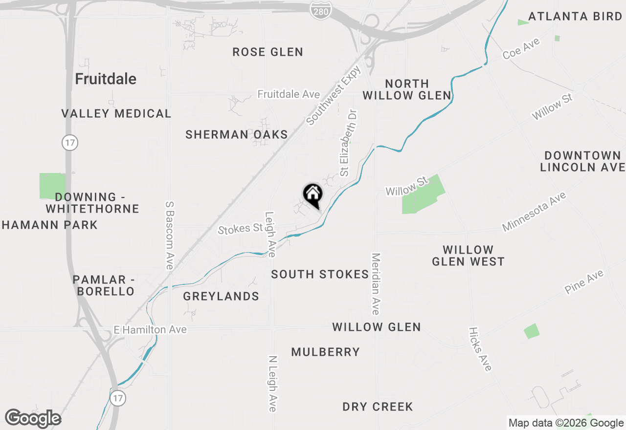 Map of 1488 Carnot, San Jose, CA 95126