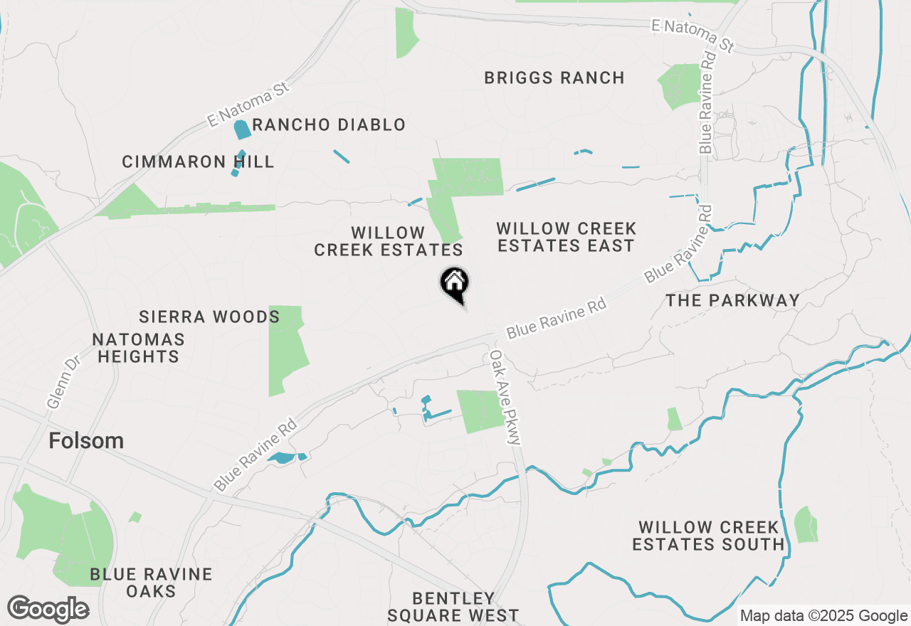 Map of 128 Mesquite Court, Folsom, CA 95630