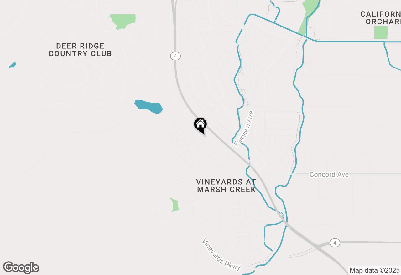 Map of 1639 Gamay Ln, Brentwood, CA 94513