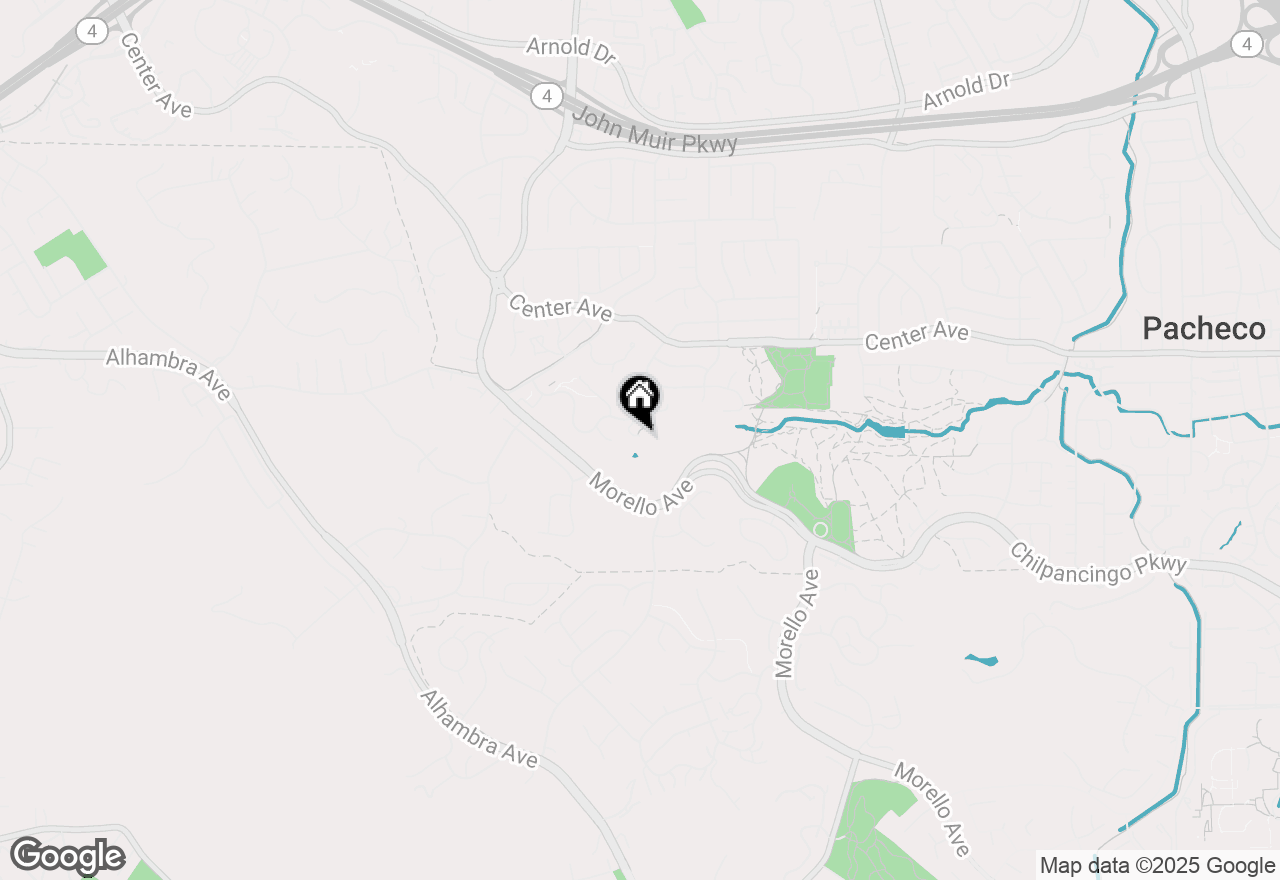 Map of 1566 Ashwood Dr, Martinez, CA 94553