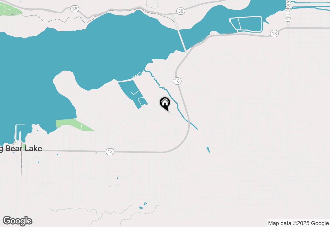 Map of 41968 Fox Farm Road, Big Bear Lake, CA 92315