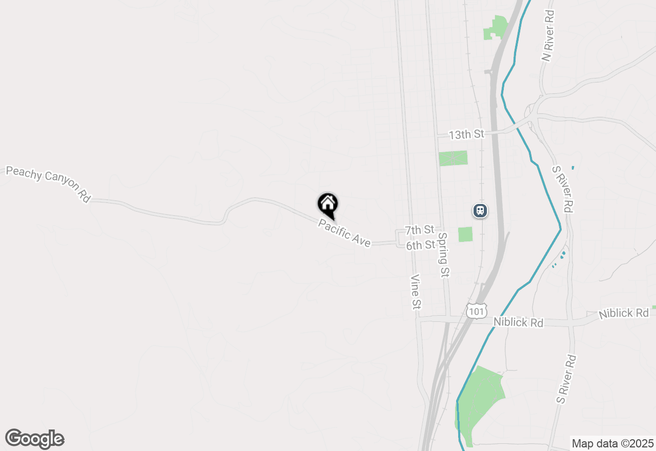 Map of 225 Pacific Avenue, Paso Robles, CA 93446