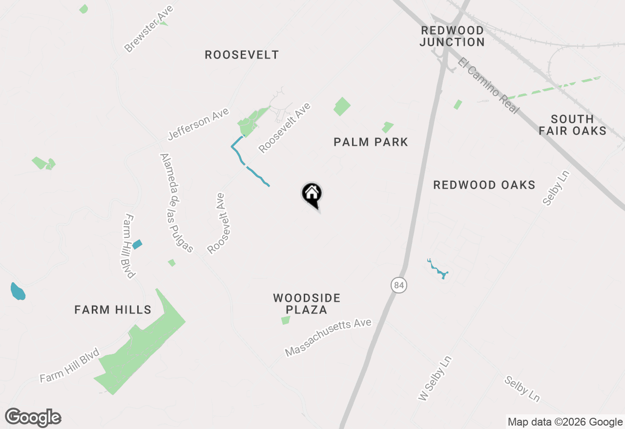 Map of 1440 Valota Road, Redwood City, CA 94061