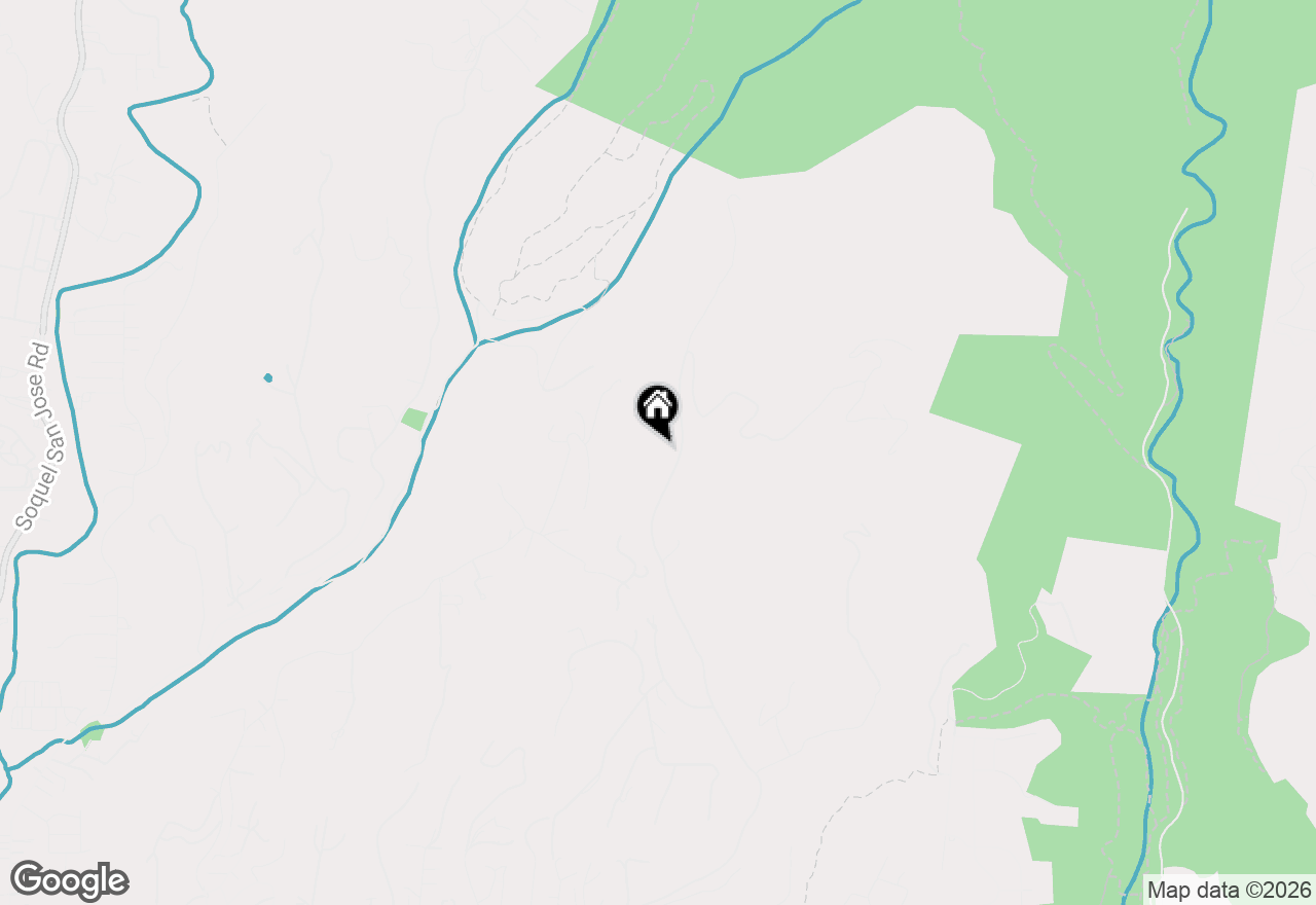 Map of 4377 Porter Gulch Road, Aptos, CA 95003