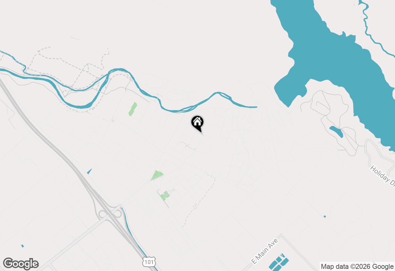 Map of 1725 Espana Way, Morgan Hill, CA 95037