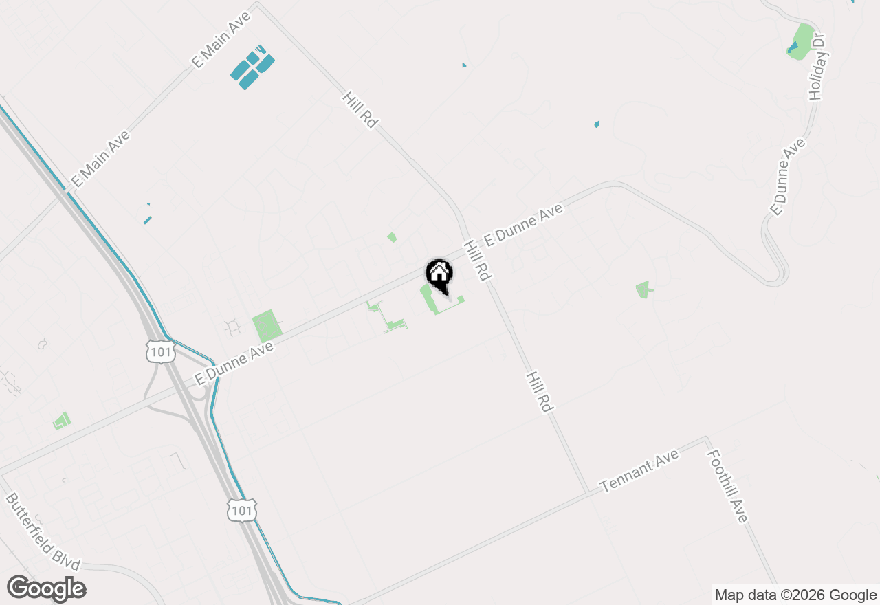 Map of 16845 Zinfandel Circle, Morgan Hill, CA 95037