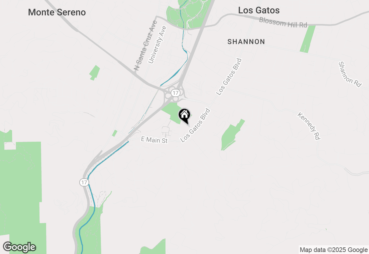 Map of 142 New York Avenue, Los Gatos, CA 95030