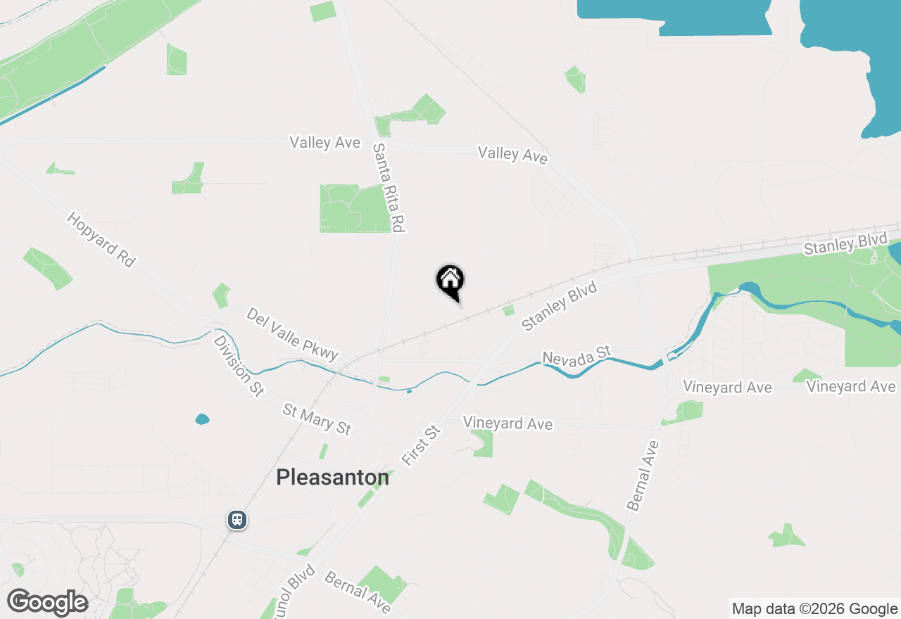 Map of 4055 Jensen St, Pleasanton, CA 94566
