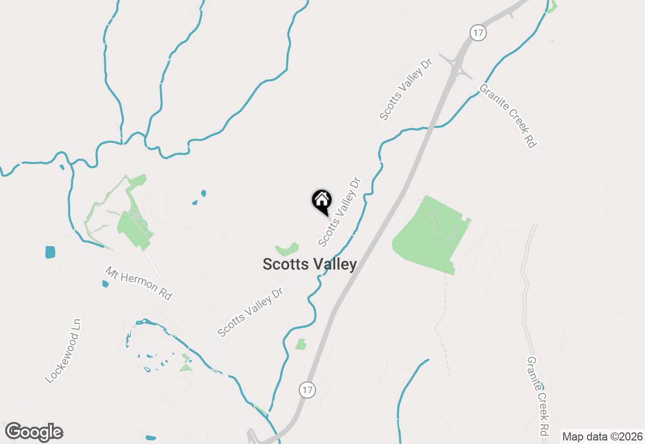 Map of 14 Siri Lane, Scotts Valley, CA 95066