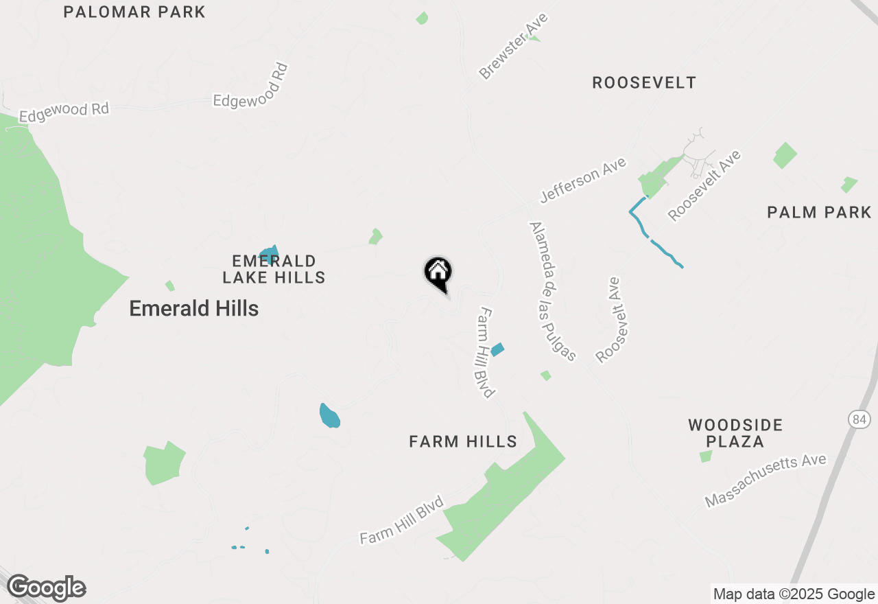 Map of 3644 Jefferson Avenue, Redwood City, CA 94062