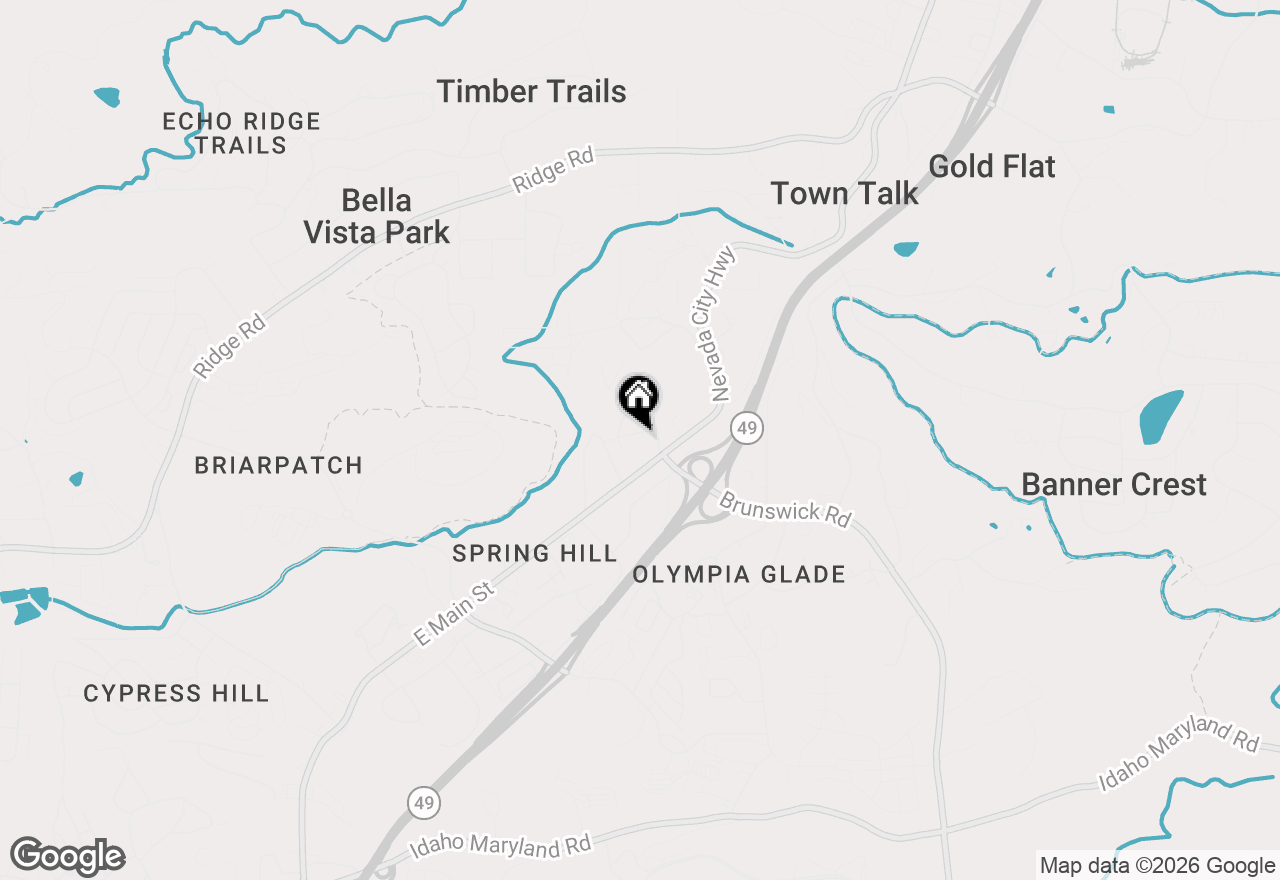 Map of 819 Annex Avenue, Grass Valley, CA 95945