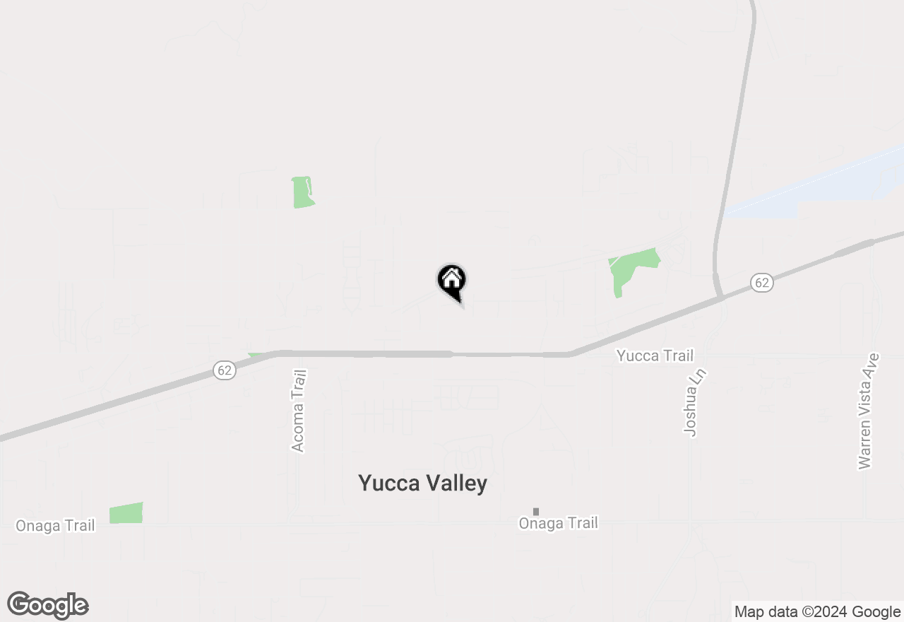 Map of 56524 Antelope Trail, Yucca Valley, CA 92284