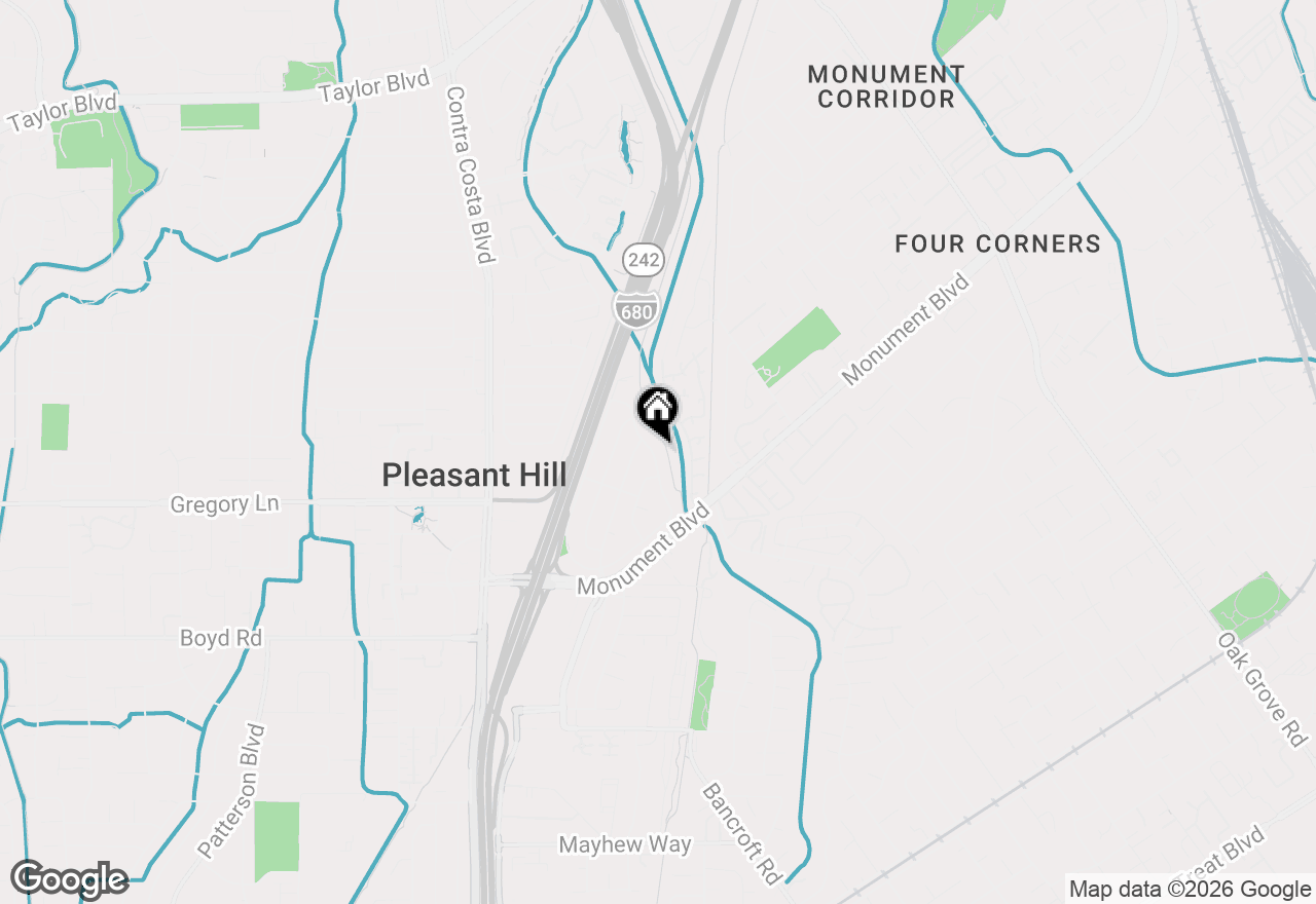 Map of 77 Cleopatra Dr, Pleasant Hill, CA 94523
