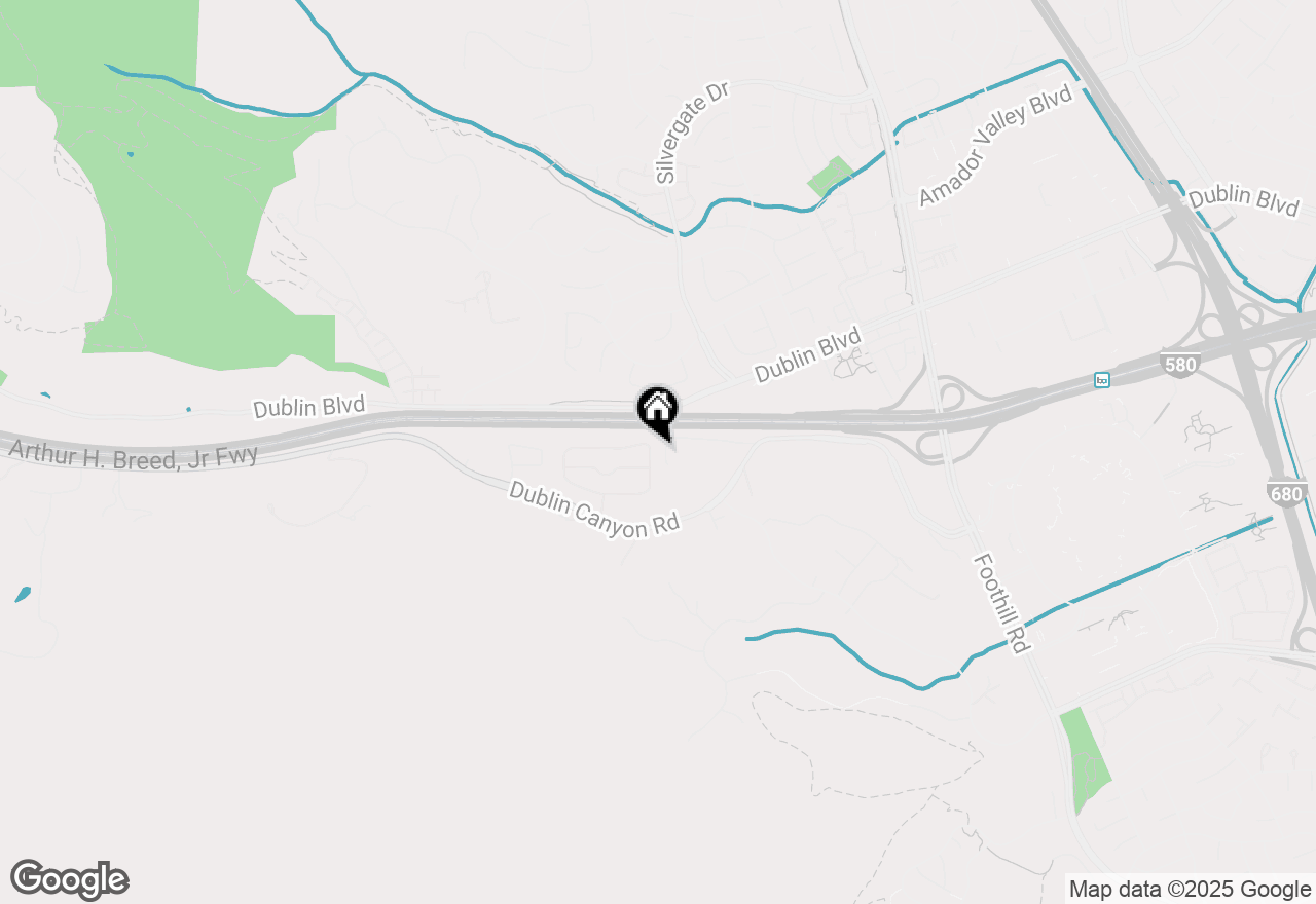 Map of 7635 Canyon Meadow Cir #F, Pleasanton, CA 94588