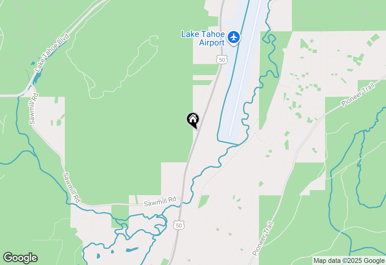 Map of 2140 Us Highway 50, South Lake Tahoe, CA 96150