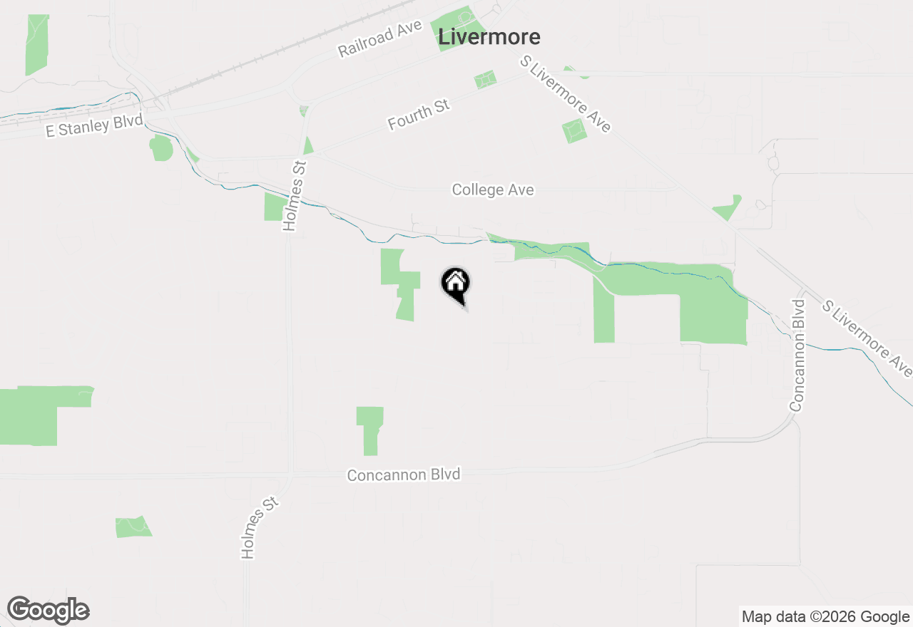 Map of 1158 Vienna St, Livermore, CA 94550