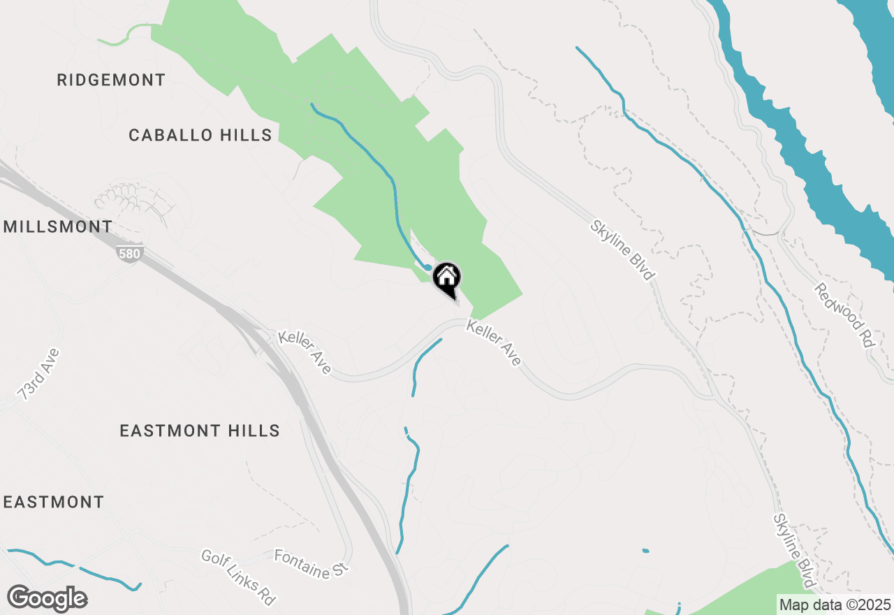 Map of 660 Canyon Oaks Drive #E, Oakland, CA 94605