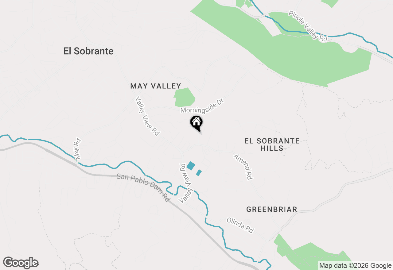 Map of 5129 Heavenly Ridge Ln, Richmond, CA 94803