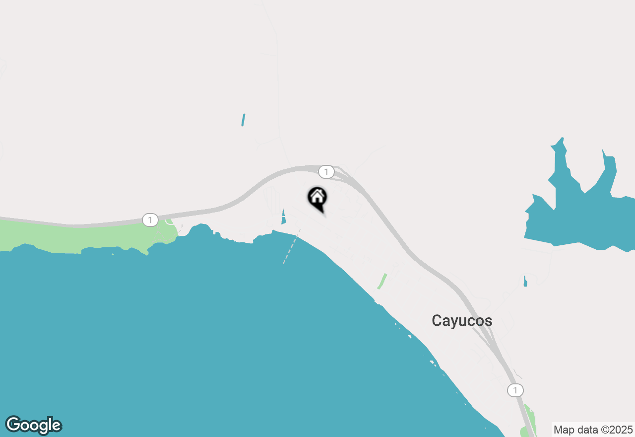 Map of 159 Ash Avenue, Cayucos, CA 93430