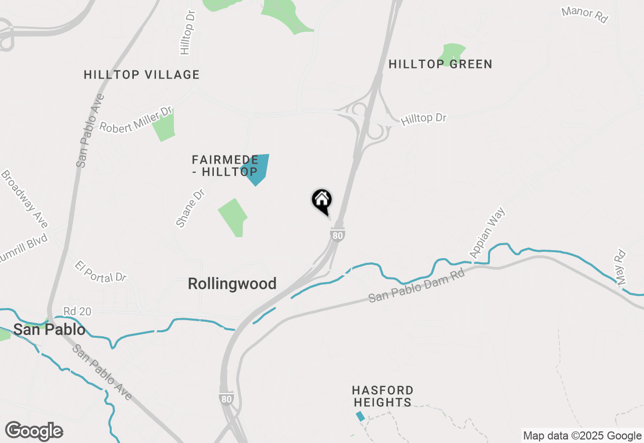Map of 3034 Parker Rd, Richmond, CA 94806