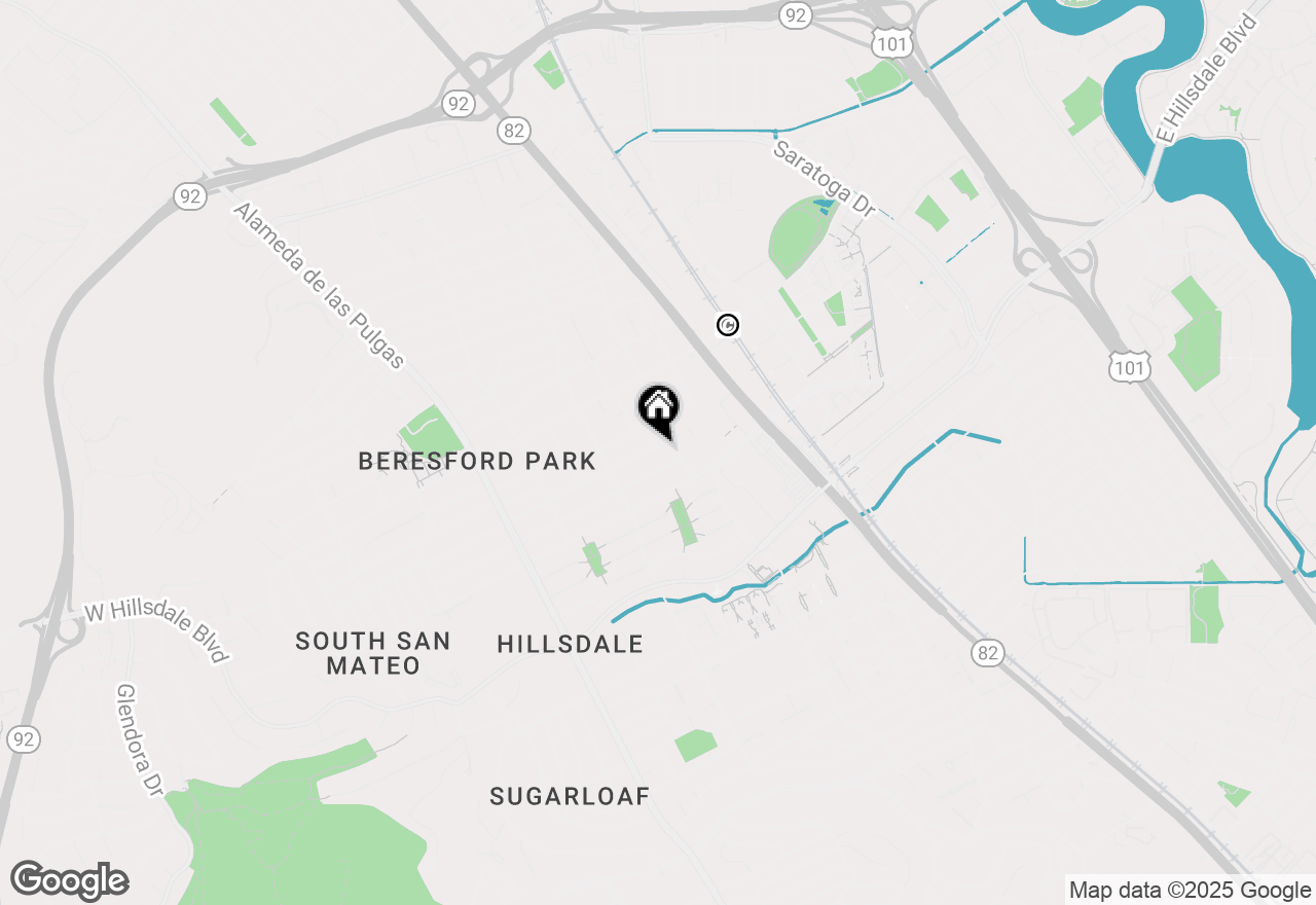 Map of 137 30th Avenue, San Mateo, CA 94403