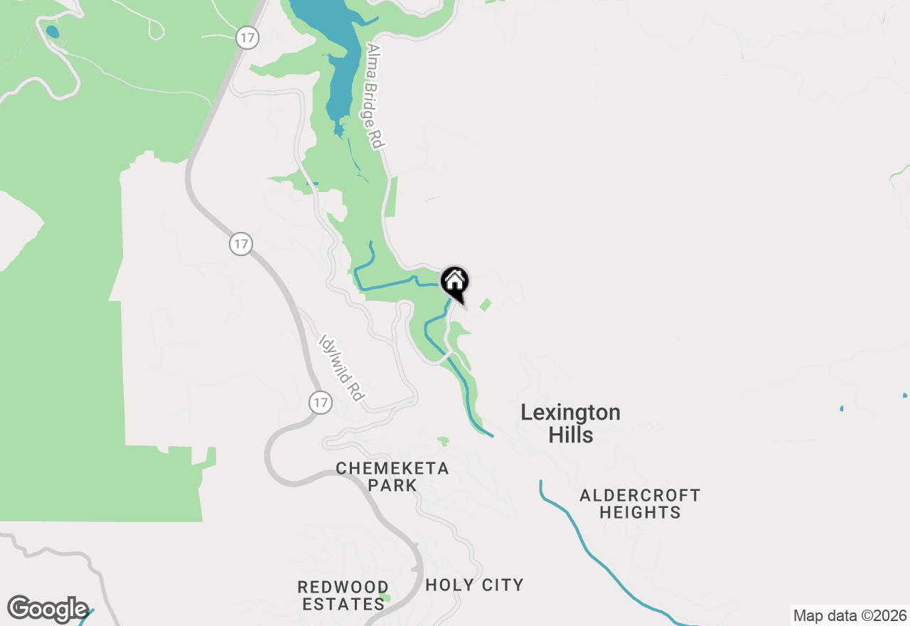 Map of 20600 Aldercroft Heights, Los Gatos, CA 95033