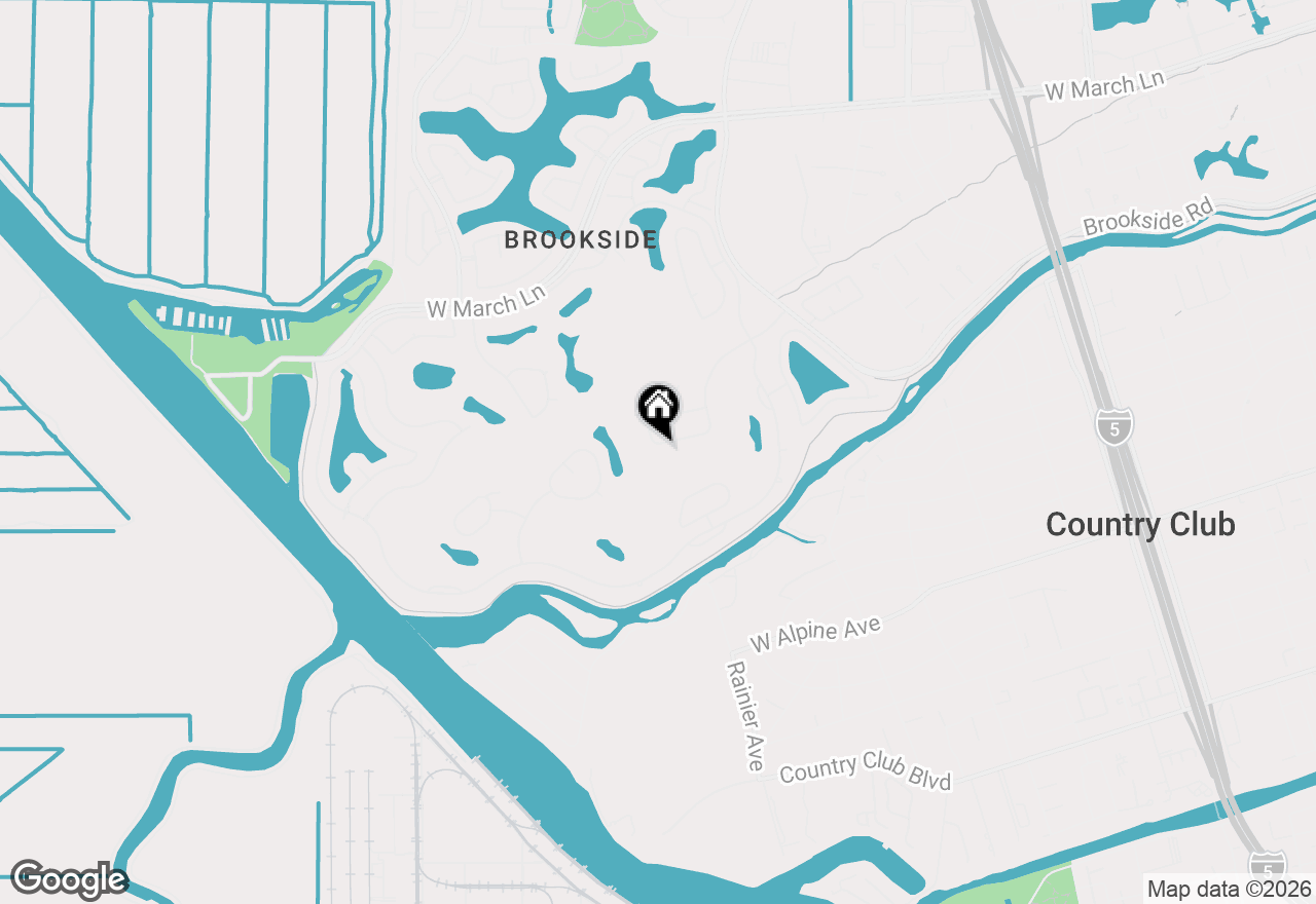 Map of 3756 Gleneagles Drive, Stockton, CA 95219