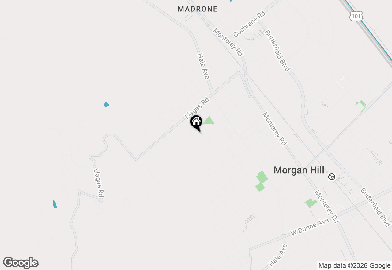 Map of 18216 Sparhawk Way, Morgan Hill, CA 95037