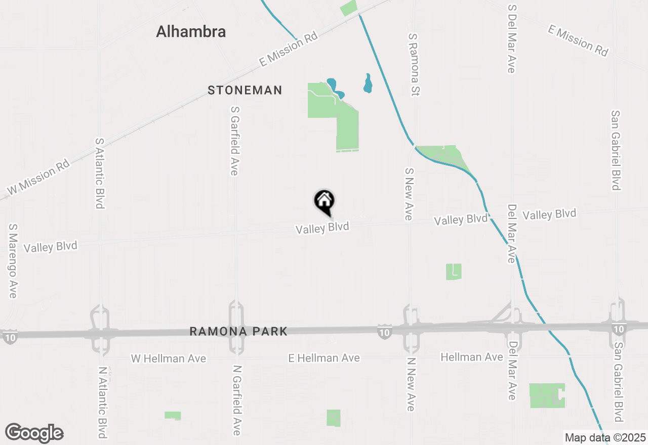 Map of 777 E Valley Boulevard #42, Alhambra, CA 91801