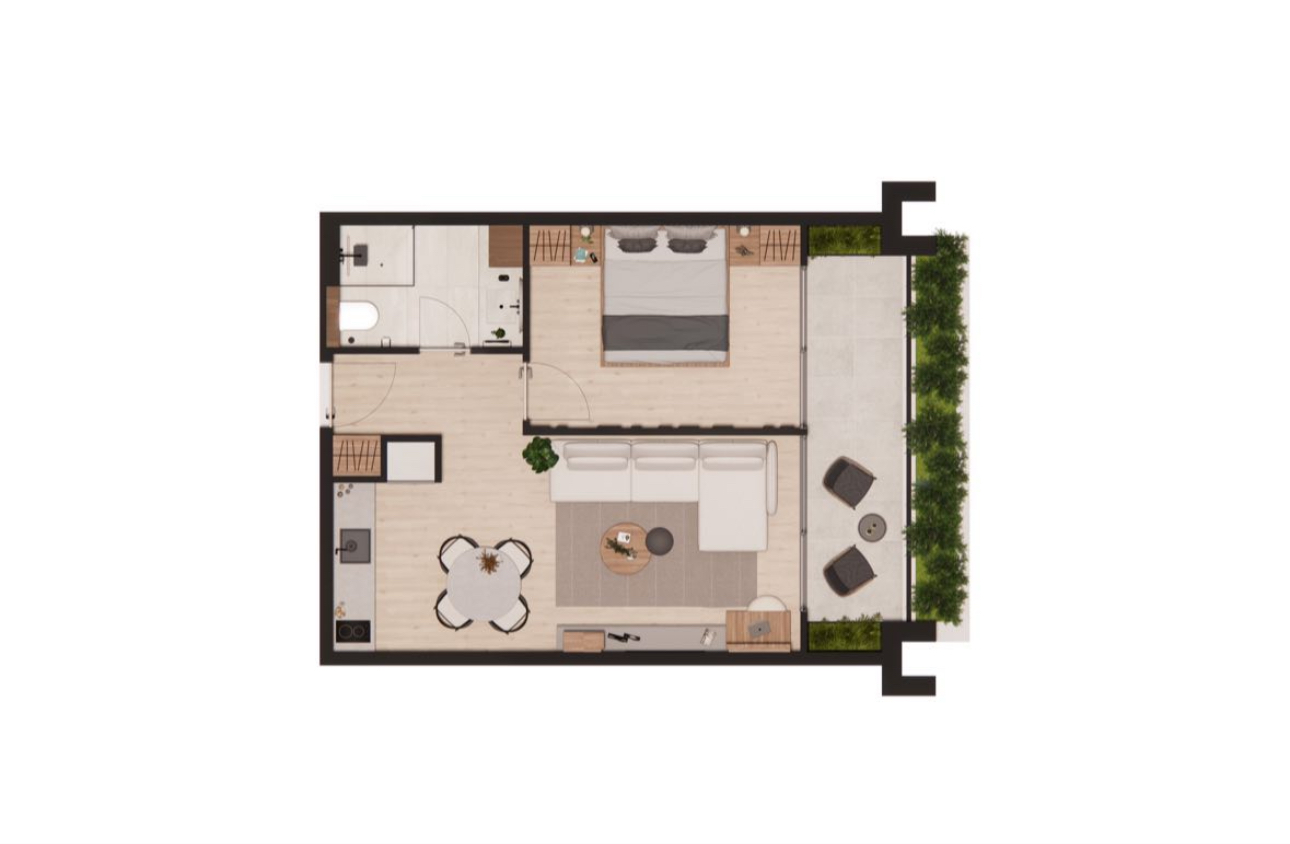 1 Bedroom Apartment/Flat's Image 24